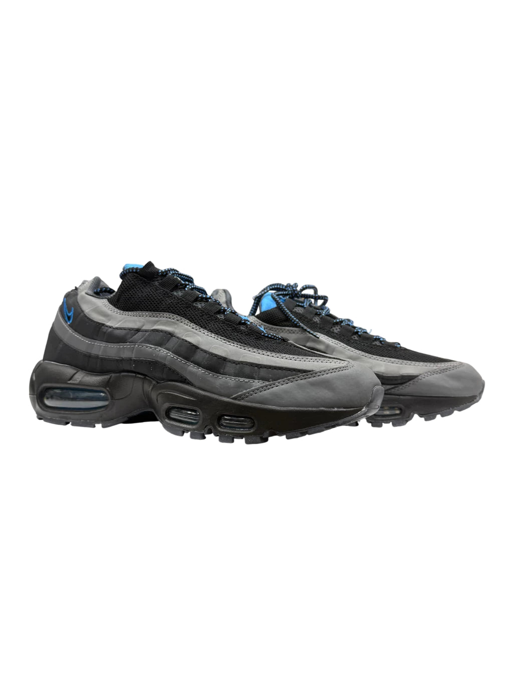 Air Max 95 “Black/Metallic Silver/Blue“