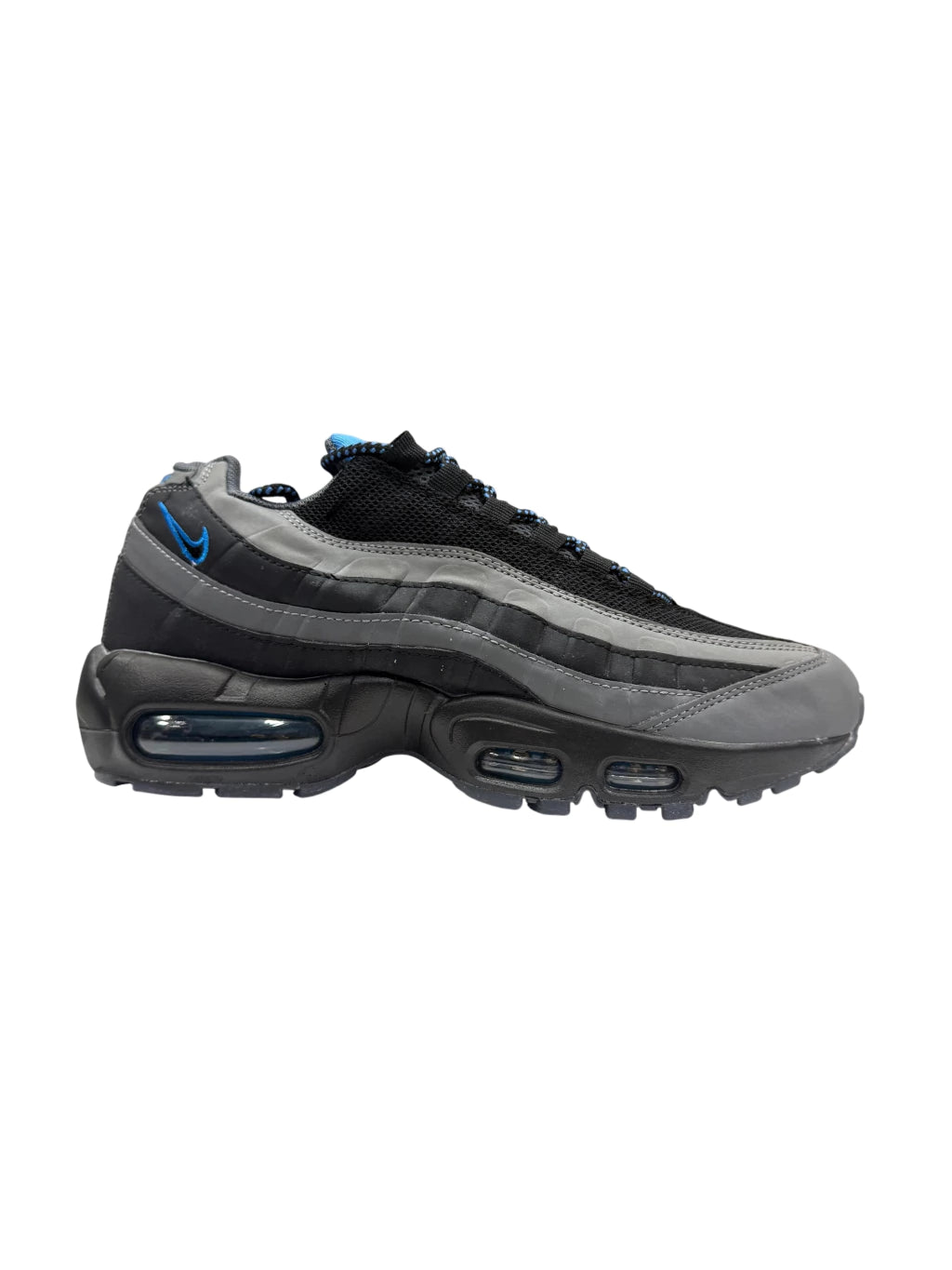 Air Max 95 “Black/Metallic Silver/Blue“